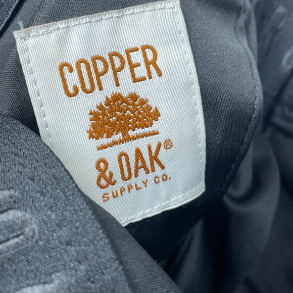 Copper & Oak Supply Co Mens Black Pants 36x30 Recycled Material a1478 - Picture 6 of 7